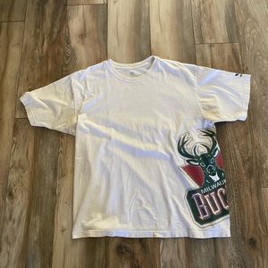 adidas Milwuakee Bucks Vintage Tee